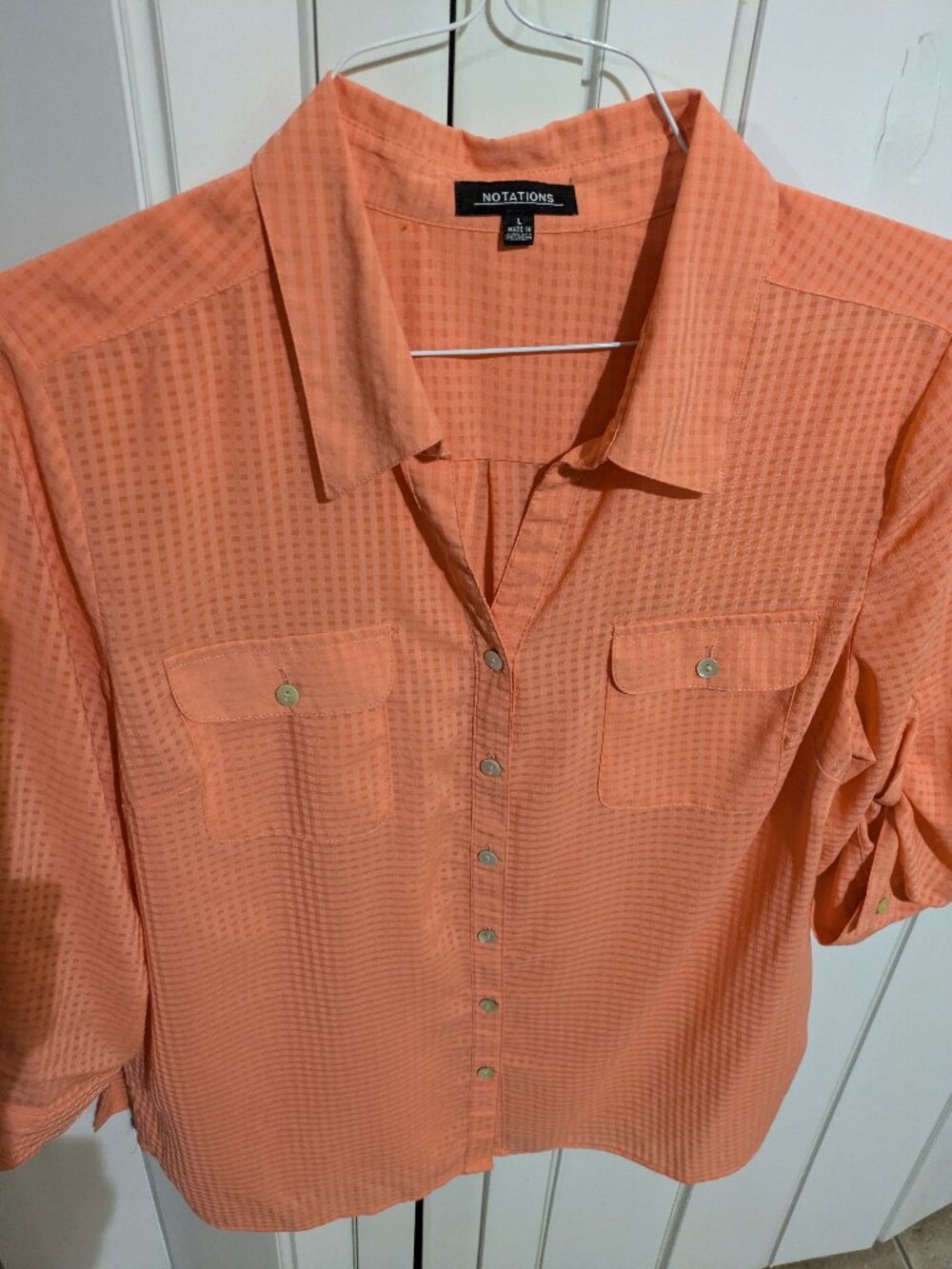 ~Women's Orange blouse